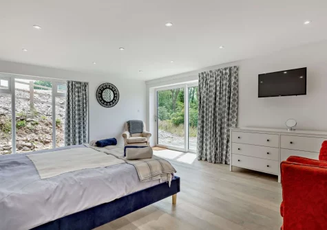 Bedroom #3 at Riverview Farmhouse, Paynter's Cross