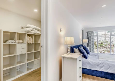 Bedroom #3 at Riverview Farmhouse, Paynter's Cross