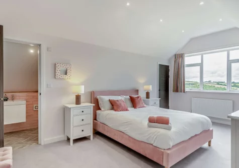 Bedroom #4 at Riverview Farmhouse, Paynter's Cross