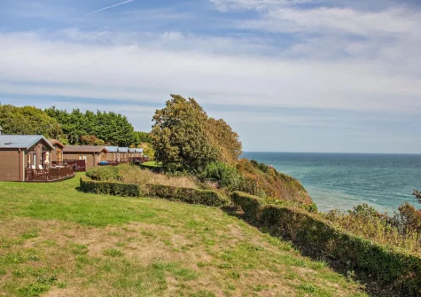Riviera Bay is located on a holiday park just above St Mary's Bay, on the outskirts of Brixham