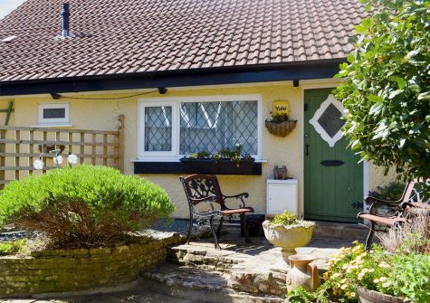 Outside Robin Cottage, Brixham
