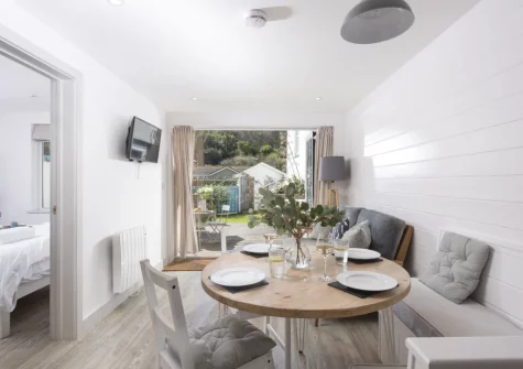 The dining area at Robin, Polzeath