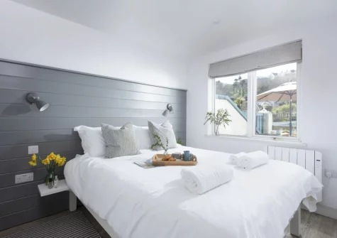 Bedroom #1 at Robin, Polzeath