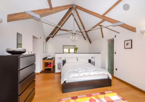 Bedroom #1 at Rock Barn, South Tawton