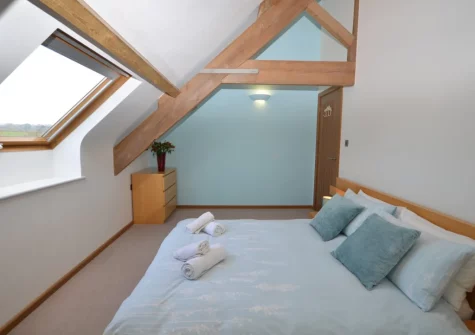Bedroom #2 at Rock Barn, South Tawton