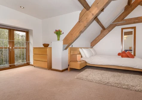 Bedroom #4 at Rock Barn, South Tawton