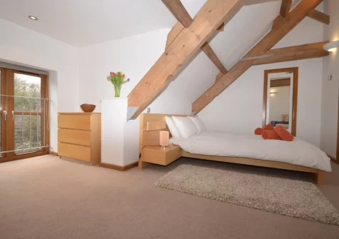 Bedroom #4 at Rock Barn, South Tawton