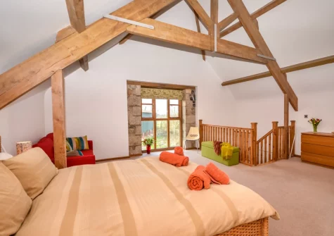 Bedroom #5 at Rock Barn, South Tawton