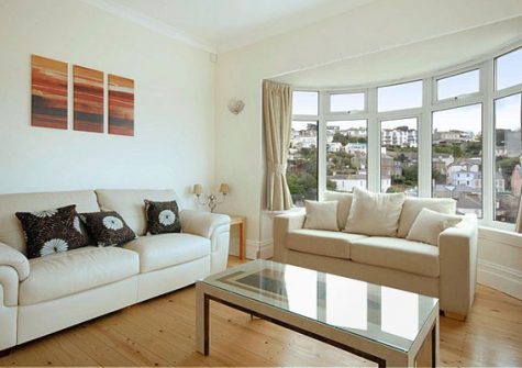 The living area @ Rock House, Torquay