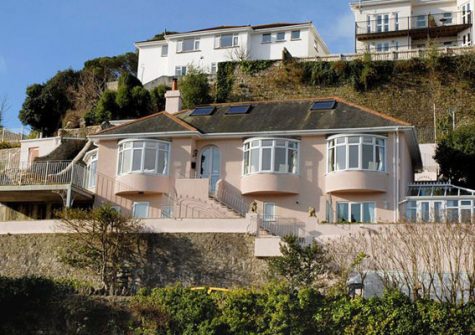 Outside Rock House, Torquay