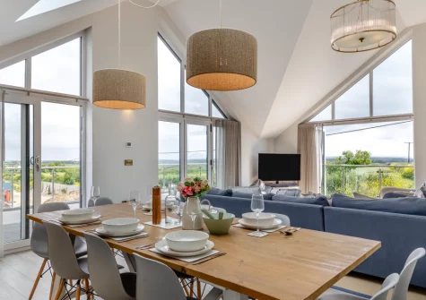 The dining area at Rock View, Little Petherick