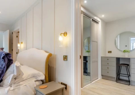 Bedroom #1 at Rock View, Little Petherick