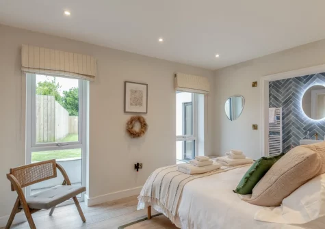 Bedroom #4 at Rock View, Little Petherick