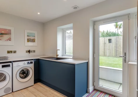 The utility room at Rock View, Little Petherick
