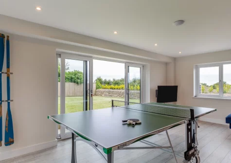 The games room at Rock View, Little Petherick
