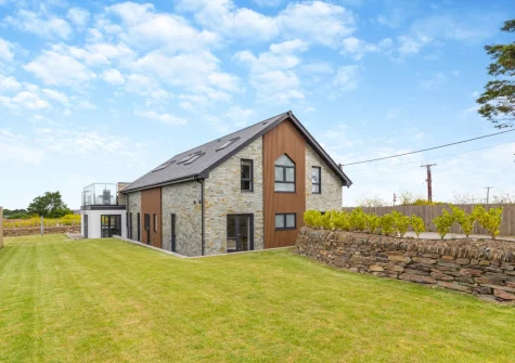 The garden at Rock View, Little Petherick