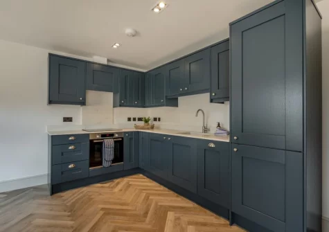 The kitchen at Rockham, Croyde