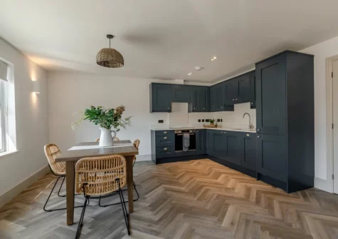 The kitchen & dining area at Rockham, Croyde