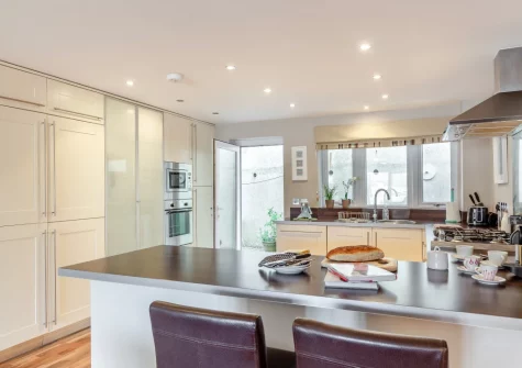 The kitchen at Rockham, Mortehoe