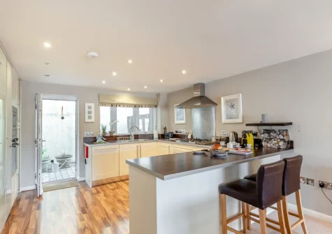 The kitchen at Rockham, Mortehoe