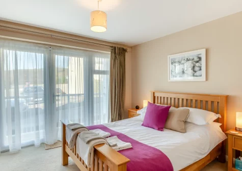 Bedroom #1 at Rockham, Mortehoe