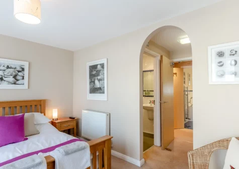 Bedroom #1 at Rockham, Mortehoe