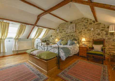 Bedroom #1 at Rockmead, Lettaford