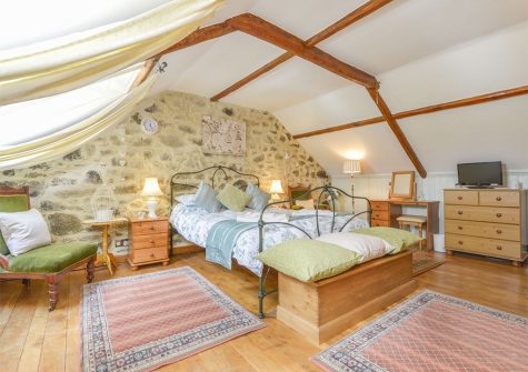 Bedroom #1 at Rockmead, Lettaford