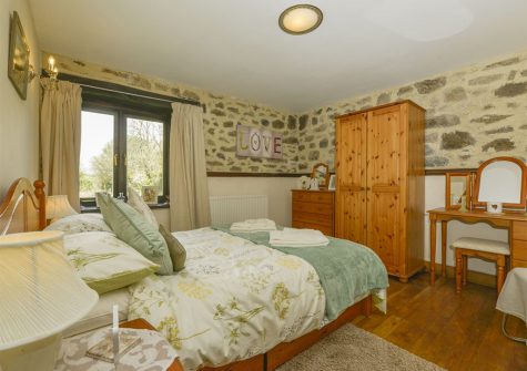 Bedroom #2 at Rockmead, Lettaford
