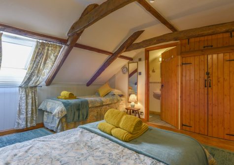 Bedroom #4 at Rockmead, Lettaford
