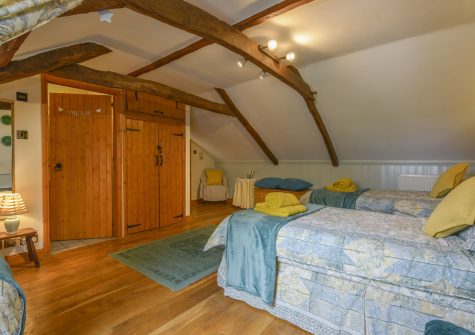 Bedroom #4 at Rockmead, Lettaford