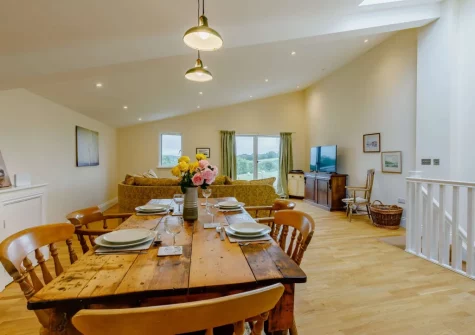 The dining area at Rogford Barn, Templeton