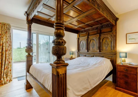 Bedroom #1 at Rogford Barn, Templeton