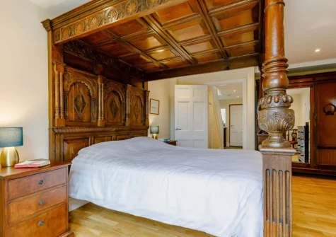 Bedroom #1 at Rogford Barn, Templeton