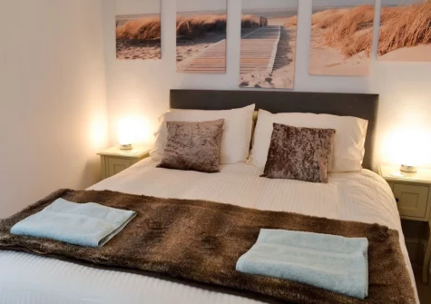 Bedroom #1 at Roland Cottage, Falmouth