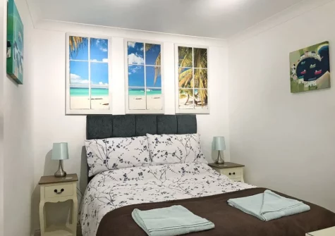 Bedroom #2 at Roland Cottage, Falmouth