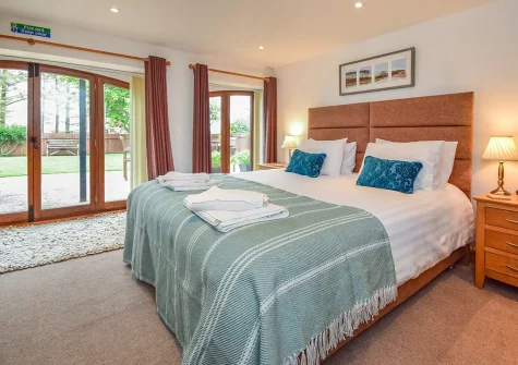 Bedroom #2 at Rooks Nest, Hilltown Farm, Mariansleigh