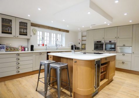 The kitchen at Ros Vale, St Buryan