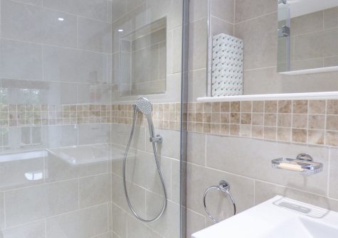 Bedroom #1 en-suite at Ros Vale, St Buryan