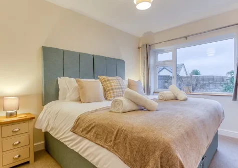 Bedroom #2 at Roscarna, Parkham