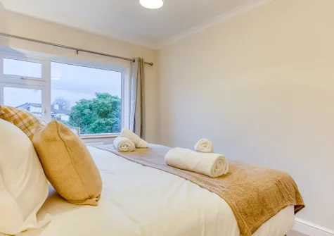 Bedroom #2 at Roscarna, Parkham