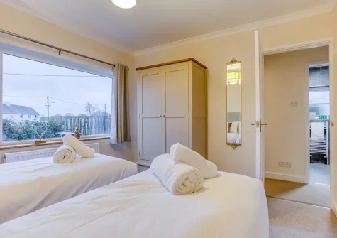 Bedroom #3 at Roscarna, Parkham