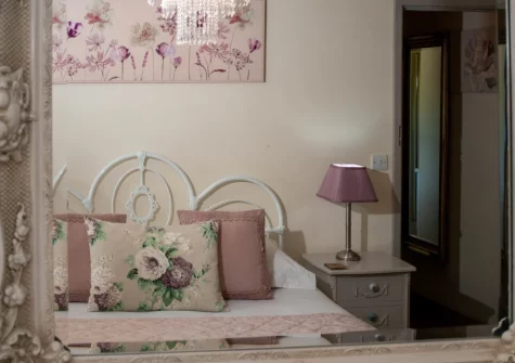 Bedroom #1 at Rose Cottage at Higher Worthyvale Farm, Camelford