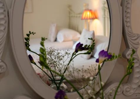 Bedroom #2 at Rose Cottage at Higher Worthyvale Farm, Camelford