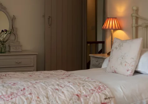 Bedroom #2 at Rose Cottage at Higher Worthyvale Farm, Camelford