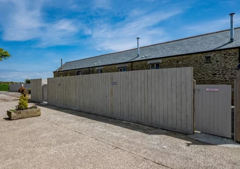 Private off-road parking for two cars is also provided at Rose Cottage at Higher Worthyvale Farm, Camelford