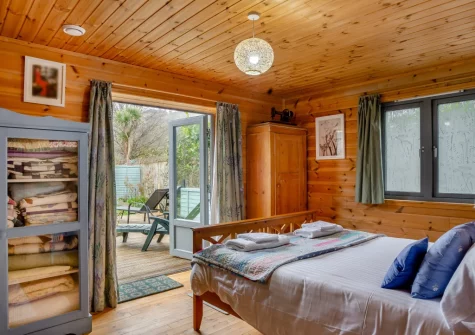 Bedroom #1 at Rose Retreat, Perranporth