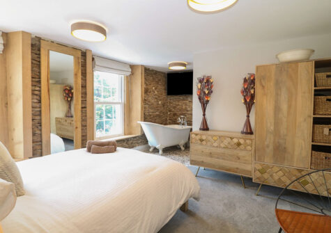 Bedroom #1 at Rosebank Cottage, Woolacombe