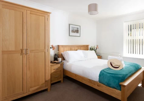 Bedroom #1 at Rosebud, Portreath