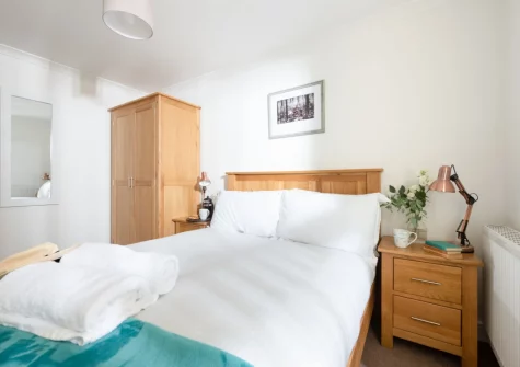 Bedroom #1 at Rosebud, Portreath